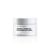 HD Beauty Vitamin K & Green Tea Brightening Eye Cream for Undereye Circles, Puffiness, and Fine Lines with Hyaluronic Acid and Organic Aloe Vera