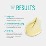 HD Beauty Vitamin K & Green Tea Brightening Eye Cream for Undereye Circles, Puffiness, and Fine Lines with Hyaluronic Acid and Organic Aloe Vera